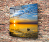 Sunset Glass Wall Art by Insigneart USA