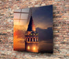 Galata Tower Glass Wall Art by Insigneart USA