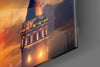 Galata Tower Glass Wall Art by Insigneart USA