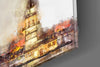 Maiden's Tower Glass Wall Art by Insigneart USA