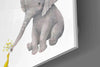 Elephant and Duck Glass Wall Art by Insigneart USA