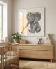 Elephant and Duck Glass Wall Art by Insigneart USA