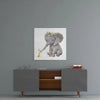Elephant and Duck Glass Wall Art by Insigneart USA