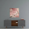 Pink Flower Glass Wall Art by Insigneart USA