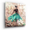 Female (Green) Glass Wall Art by Insigneart USA