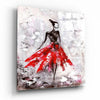 Female (Red) Glass Wall Art by Insigneart USA