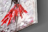 Female (Red) Glass Wall Art by Insigneart USA