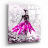 Woman (Pink) Glass Wall Art by Insigneart USA