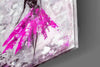 Woman (Pink) Glass Wall Art by Insigneart USA
