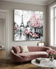 Paris Glass Wall Art by Insigneart USA