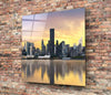City Glass Wall Art by Insigneart USA