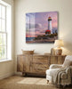 Lighthouse Glass Wall Art by Insigneart USA