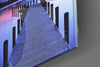 Dock Glass Wall Art by Insigneart USA