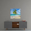 Palm Tree Glass Wall Art by Insigneart USA