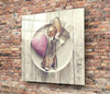 Heart Glass Wall Art by Insigneart USA