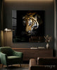 Tiger Glass Wall Art by Insigneart USA