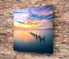 Sunset Glass Wall Art by Insigneart USA