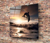 Dolphin Glass Wall Art by Insigneart USA