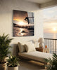Dolphin Glass Wall Art by Insigneart USA