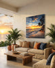 Palm Trees Glass Wall Art by Insigneart USA