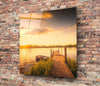 Dock Glass Wall Art by Insigneart USA