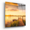 Dock Glass Wall Art by Insigneart USA