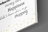 Shopping Glass Wall Art by Insigneart USA