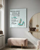 Dress Glass Wall Art by Insigneart USA