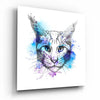 Cat Glass Wall Art by Insigneart USA