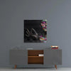 Woman Portrait Glass Wall Art by Insigneart USA