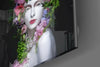 Woman Portrait 2 Glass Wall Art by Insigneart USA