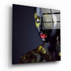 Woman Portrait 2 Glass Wall Art by Insigneart USA