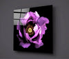 Floral Pink Glass Wall Art by Insigneart USA