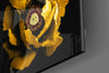 Floral Yellow Glass Wall Art by Insigneart USA