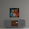 Tiger Glass Wall Art by Insigneart USA