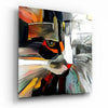 Abstract Cat Glass Wall Art by Insigneart USA