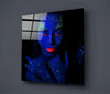 Woman Portrait Glass Wall Art by Insigneart USA