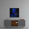 Woman Portrait Glass Wall Art by Insigneart USA