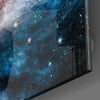 Space- Blue Infinity Glass Wall Art by Insigneart USA