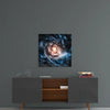 Space- Blue Infinity Glass Wall Art by Insigneart USA