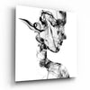 Smoke Silhouettes Glass Wall Art by Insigneart USA