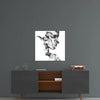 Smoke Silhouettes Glass Wall Art by Insigneart USA