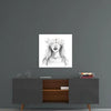 Flower Crowned Woman Glass Wall Art by Insigneart USA