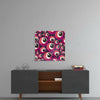 Red Evil Eye Beads Glass Wall Art by Insigneart USA