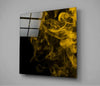 Yellow Smoke Glass Wall Art by Insigneart USA