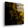 Yellow Smoke Glass Wall Art by Insigneart USA