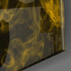 Yellow Smoke Glass Wall Art by Insigneart USA