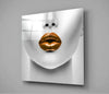 Lips Glass Wall Art by Insigneart USA
