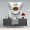 Lips Glass Wall Art by Insigneart USA