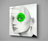 Green Look Glass Wall Art by Insigneart USA